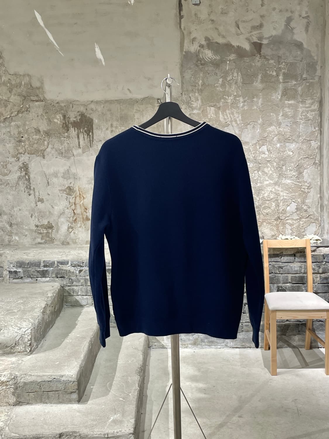 폴로 랄프로렌 네이비 커피 테디 베어 크루넥 스웻 셔츠 상품이미지6