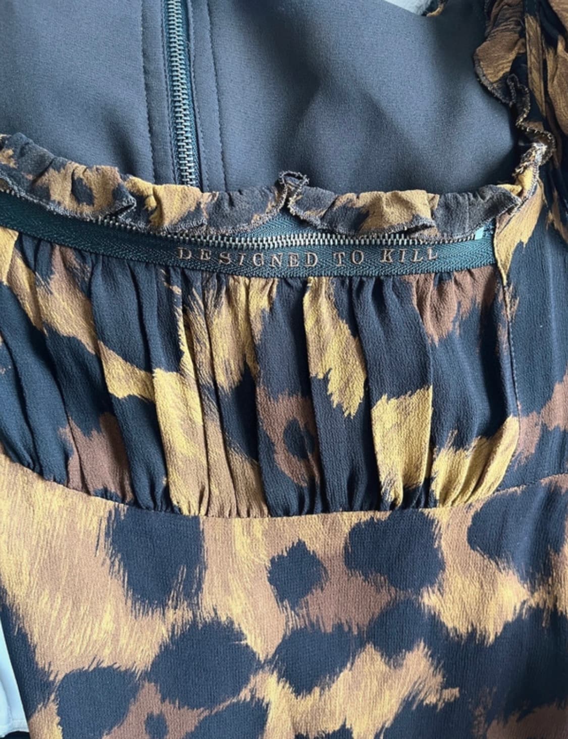 Hysteric glamour 히스테릭글래머 빈티지 호피 원피스  상품이미지4