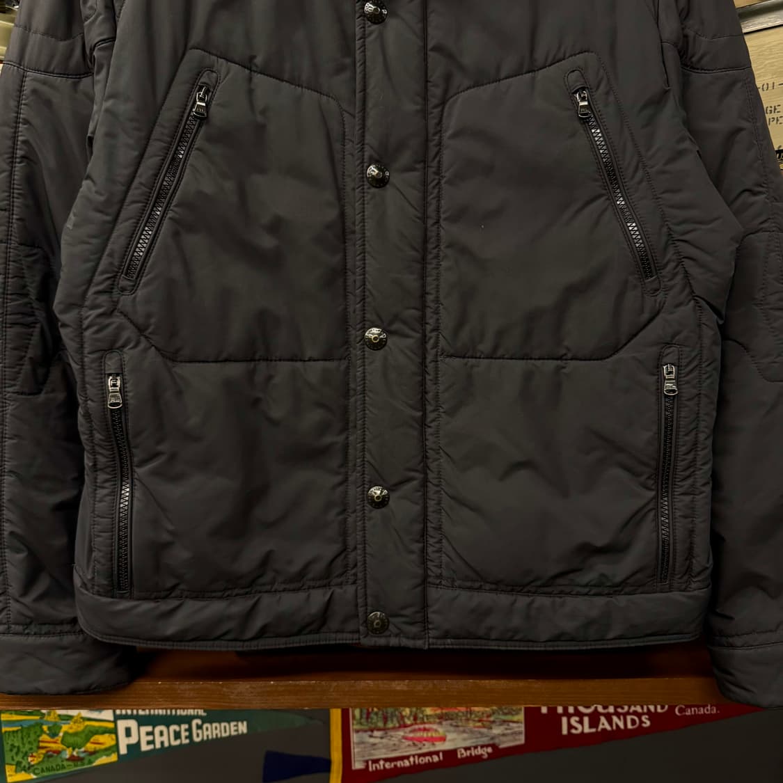 폴로 랄프로렌 아웃도어 테크 웨어 유틸리티 지포 포켓 푸퍼 패딩 자켓 상품이미지4