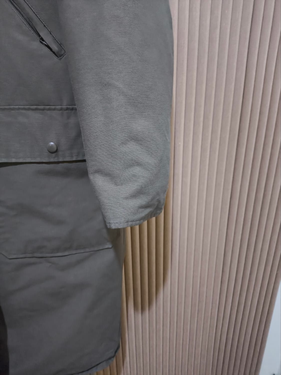 80 톰보이스튜디오 라쿤털 덕다운 파카 롱패딩 상품이미지3