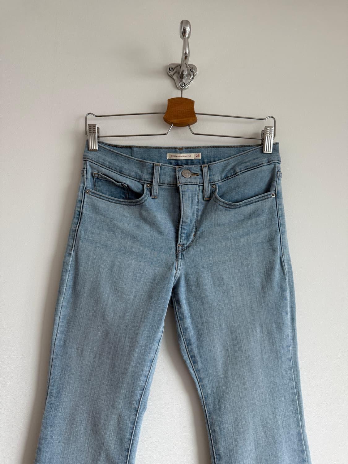 리바이스(Levi's) 315 부츠컷 데님 팬츠(연청) 상품이미지3