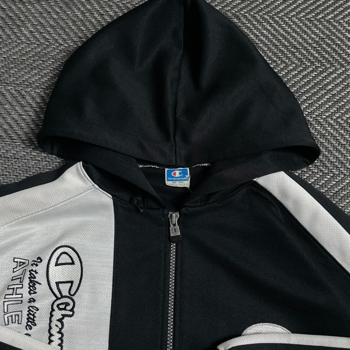 챔피온 올드스쿨 스펠아웃 빅로고 후드 트랙 탑 자켓o 4701 상품이미지9