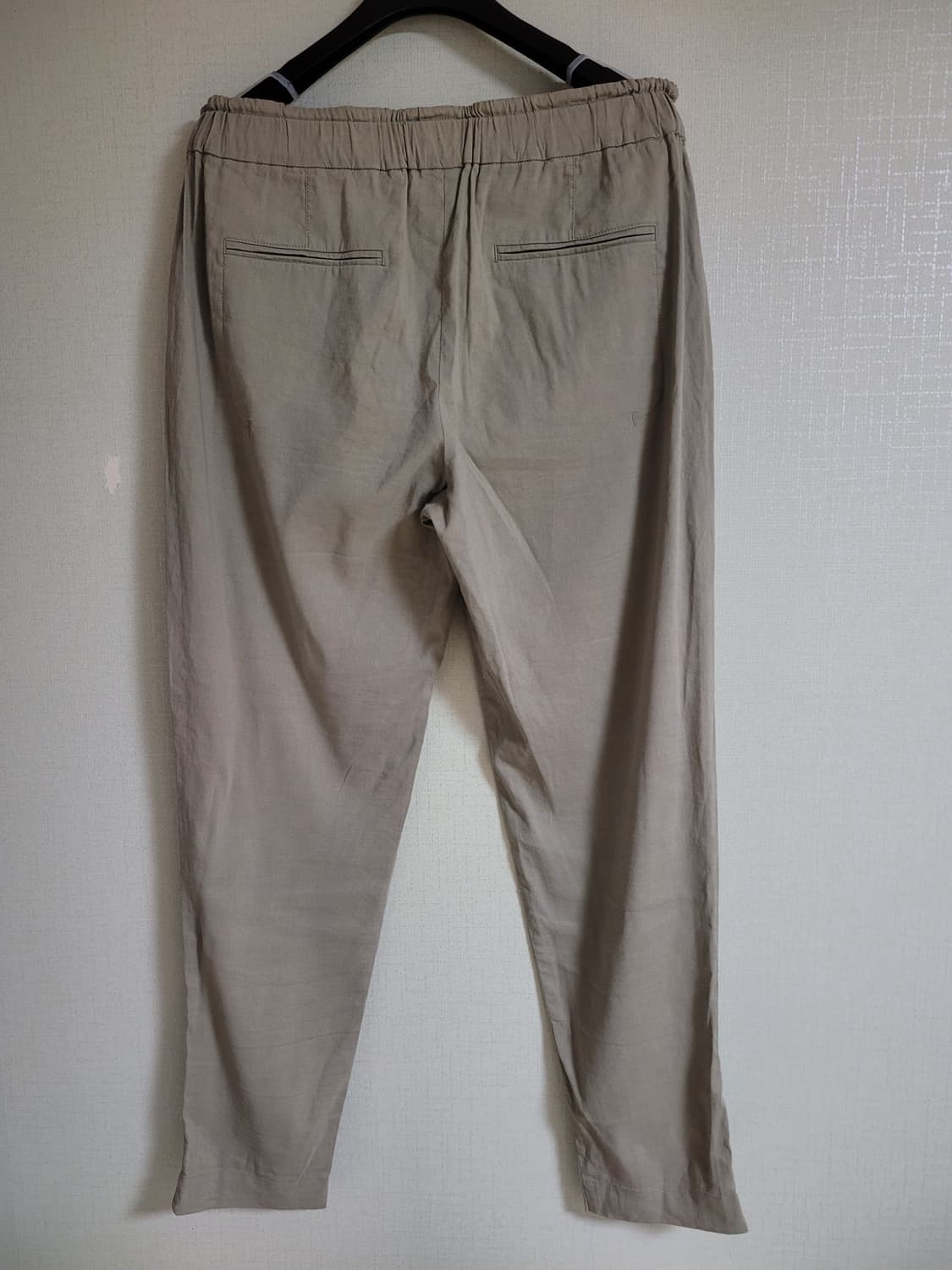 띠어리 린넨 밴팅 슬랙스 상품이미지4