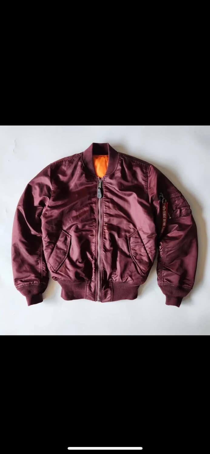 알파인더스트리 ma-1 봄버자켓 s 상품이미지1