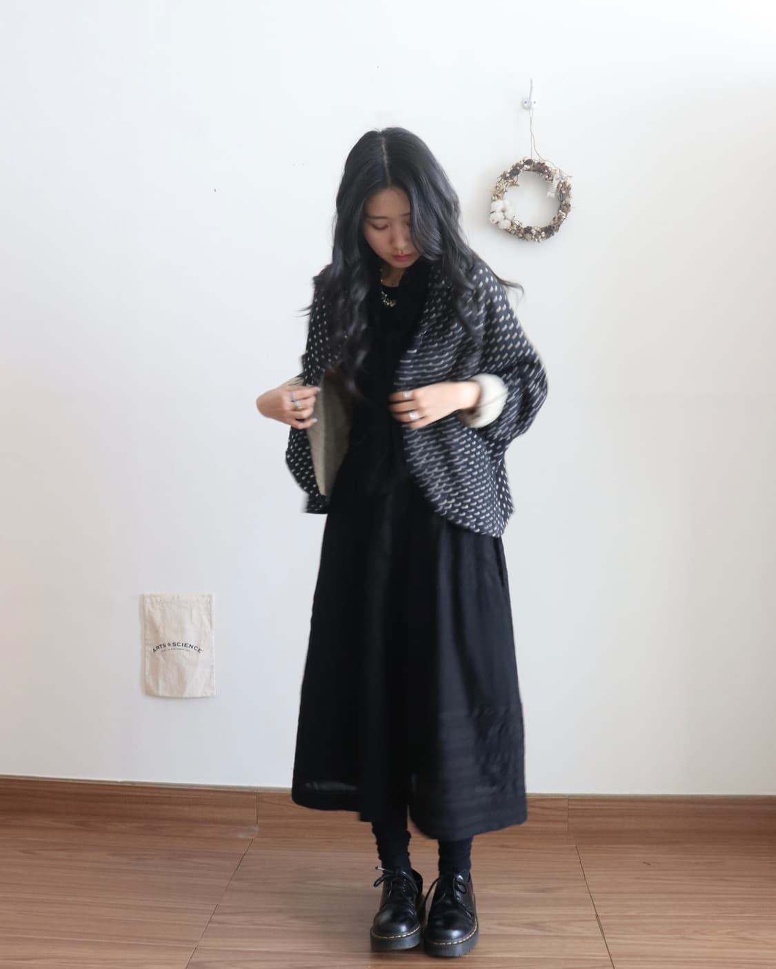 [Comme des Garcons Tricot] Patchwork Sk 상품이미지8