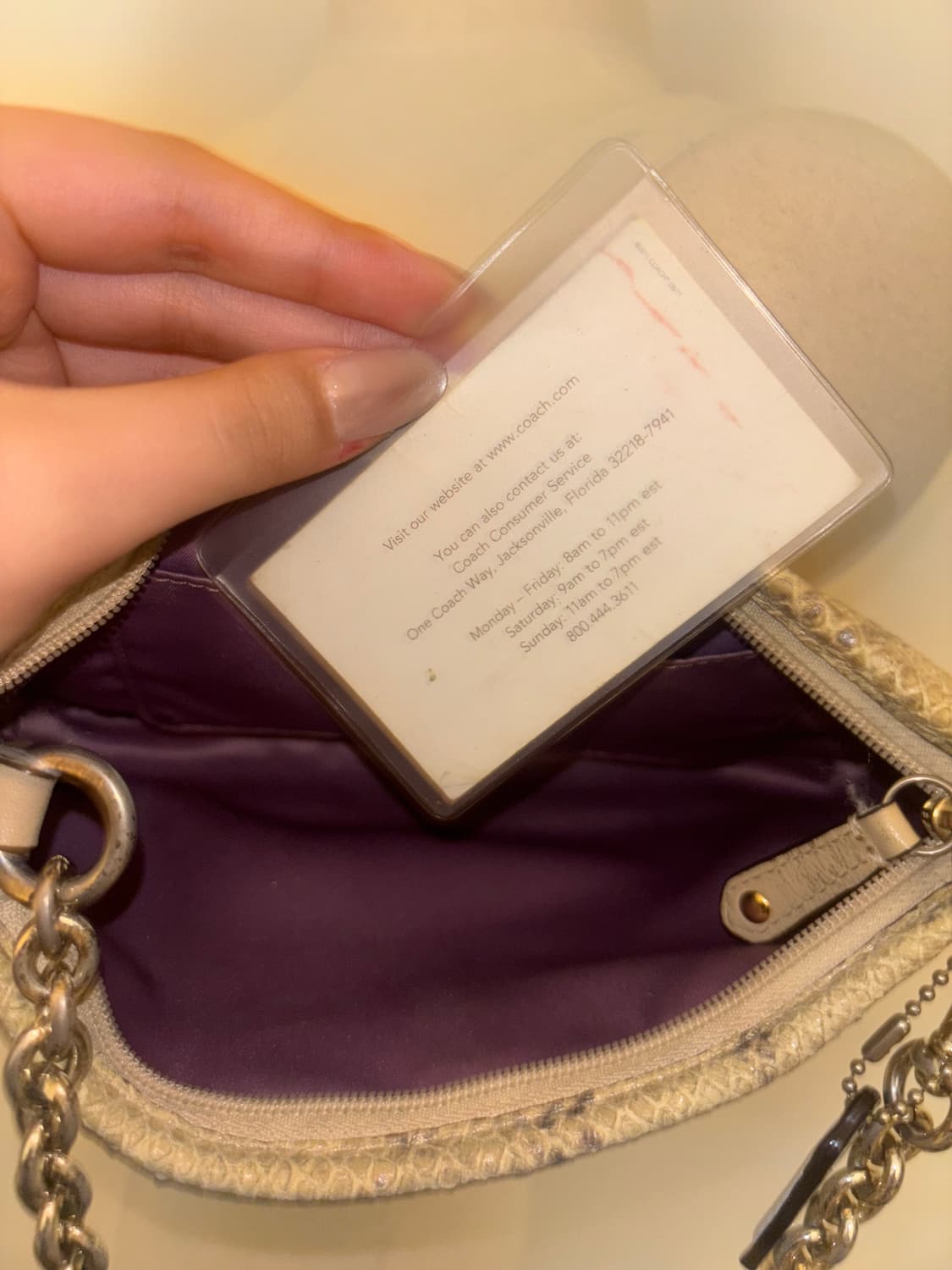 Coach vintage leather shoulder bag 상품이미지5