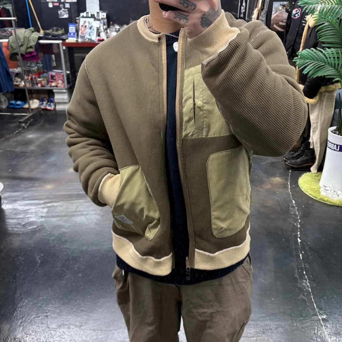 (100)Kriff mayer 리버시블와플플리스 상품이미지7