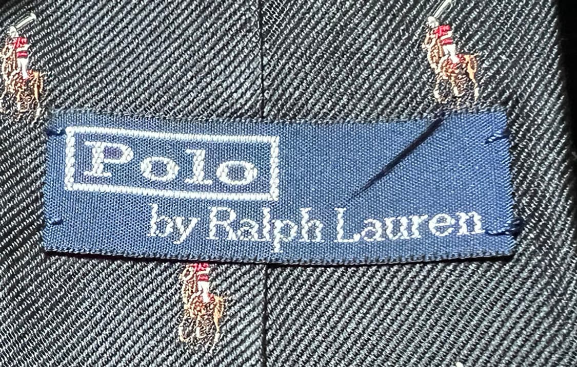 POLO 폴로 멀티포니 패턴 실크 넥타이 블랙 상품이미지4