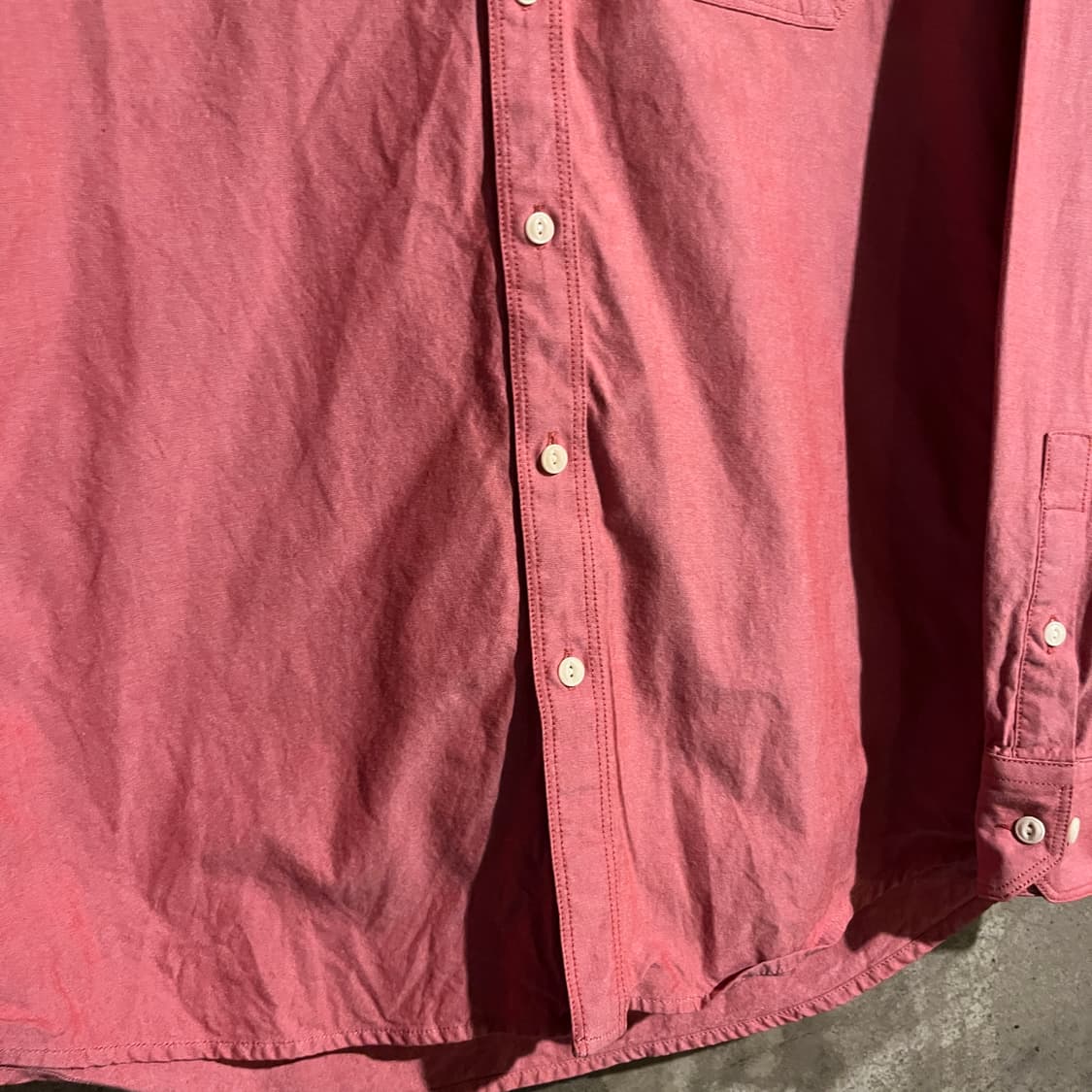 라코스테 솔리드 셔츠 상품이미지3