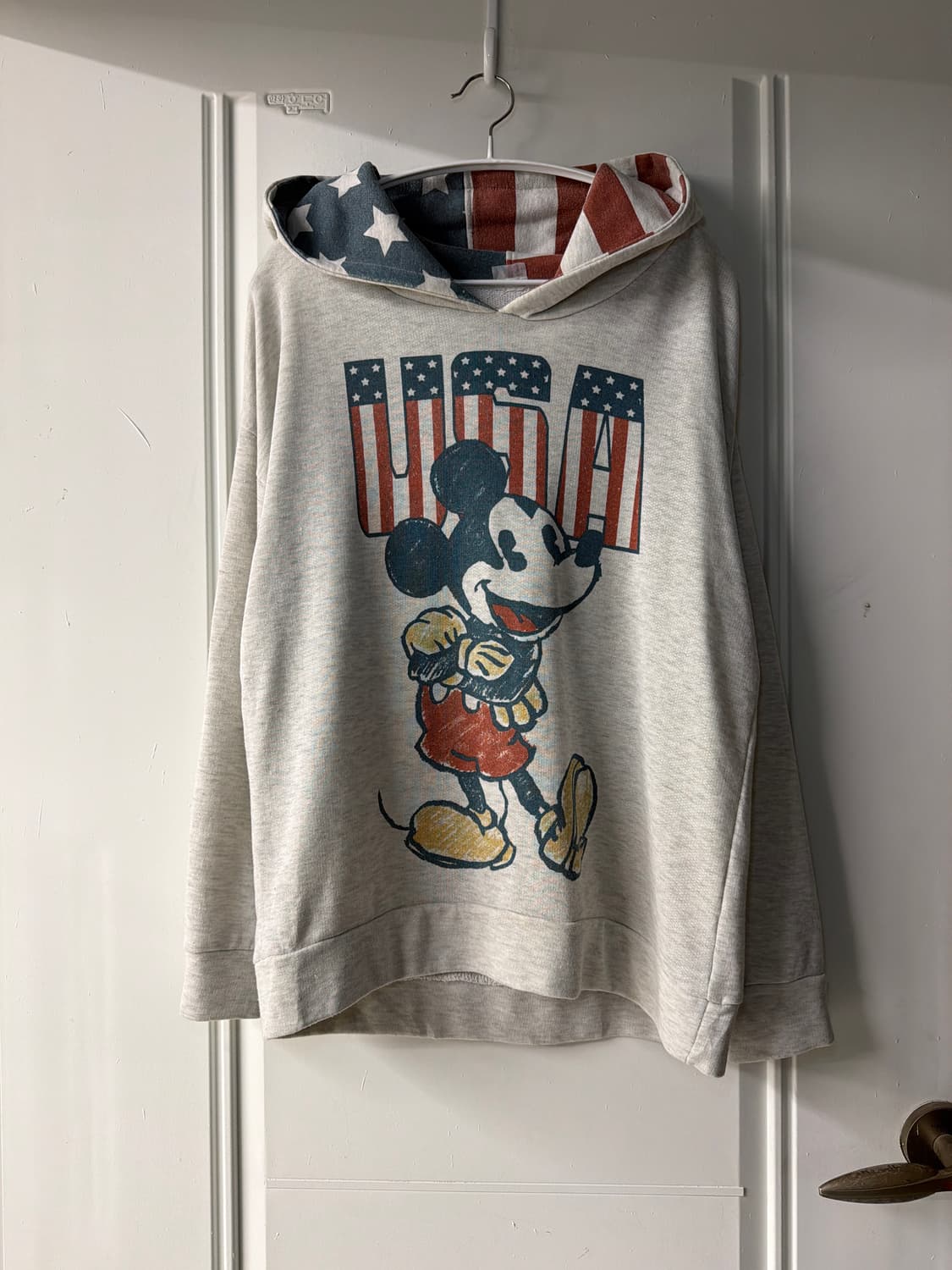 디즈니 USA 미키마우스 성조기 후드스웻 상품이미지4
