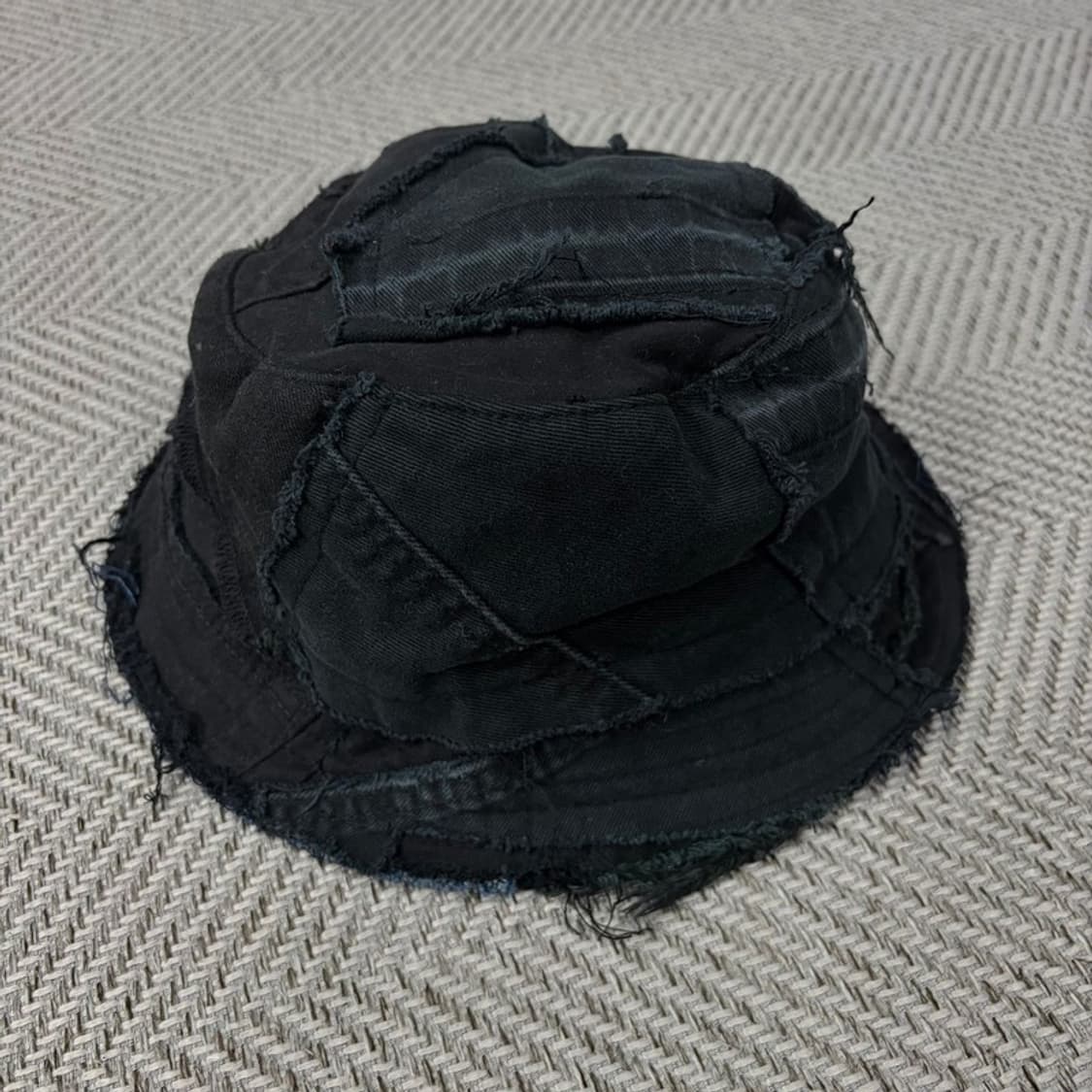 데님 패치워크 버킷햇 v2312 상품이미지2