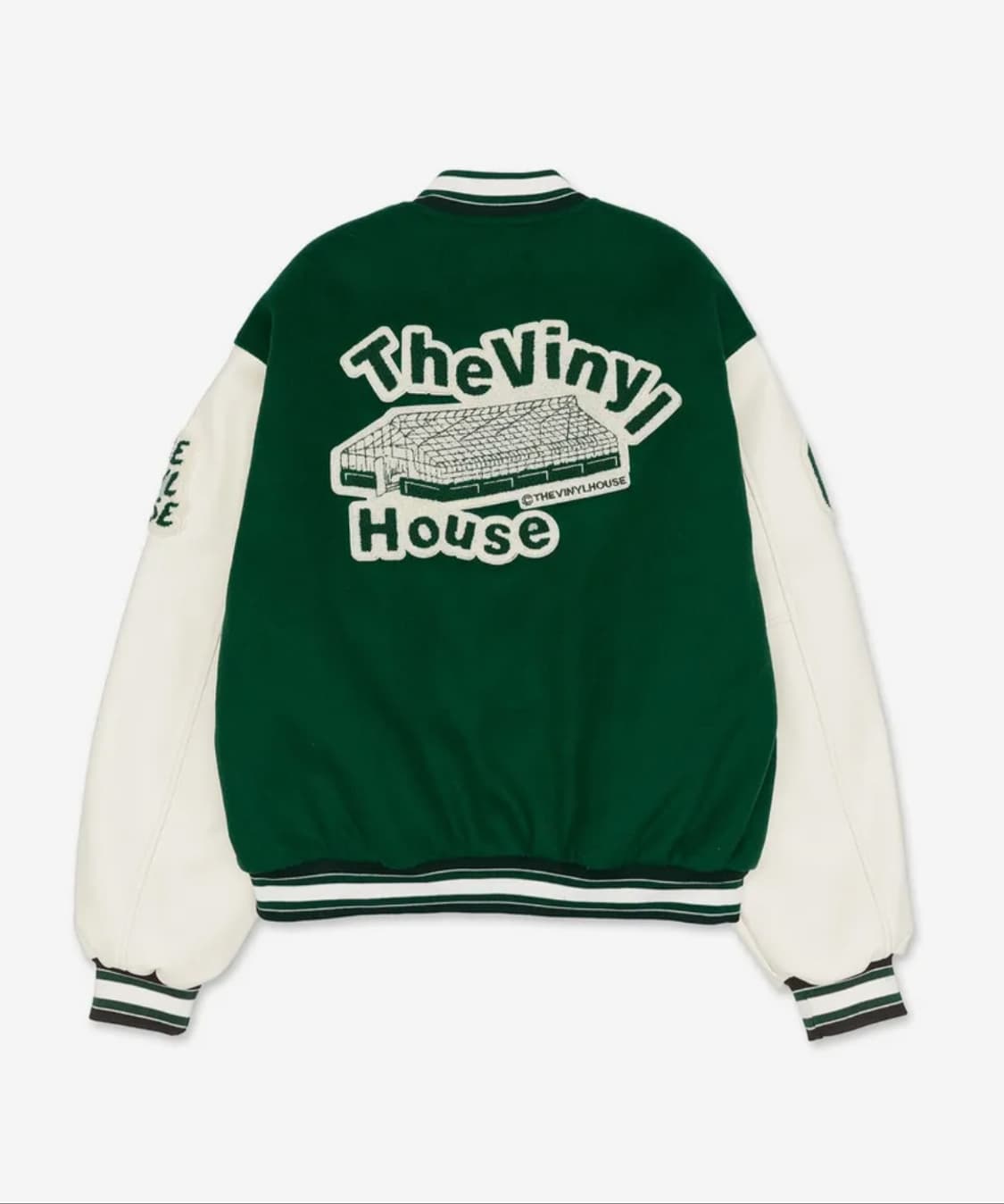 더바이닐하우스 바시티 그린 m 사이즈  상품이미지2