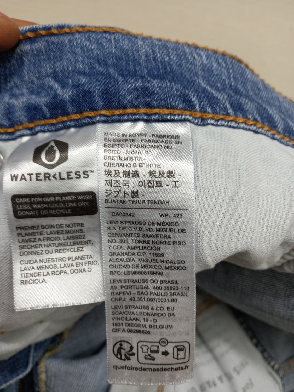 35 리바이스541 이집트 워싱 스판 슬림일자진 35-256 상품이미지8