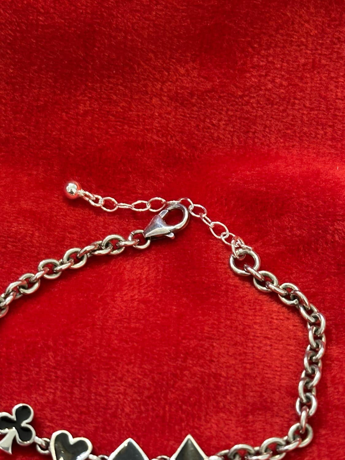 Vintage Card Suit Charm Bracelet♦️♠️♥️♣️ 상품이미지5