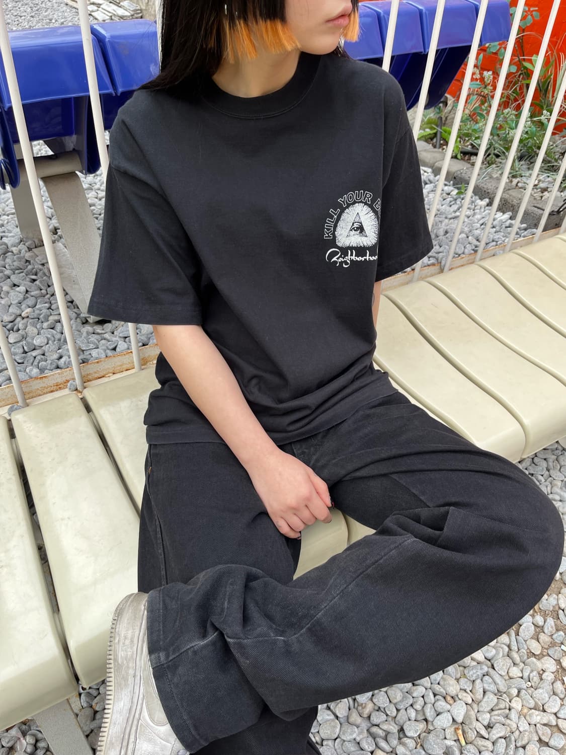 네이버후드 일루미나티 반팔 탑 상품이미지5