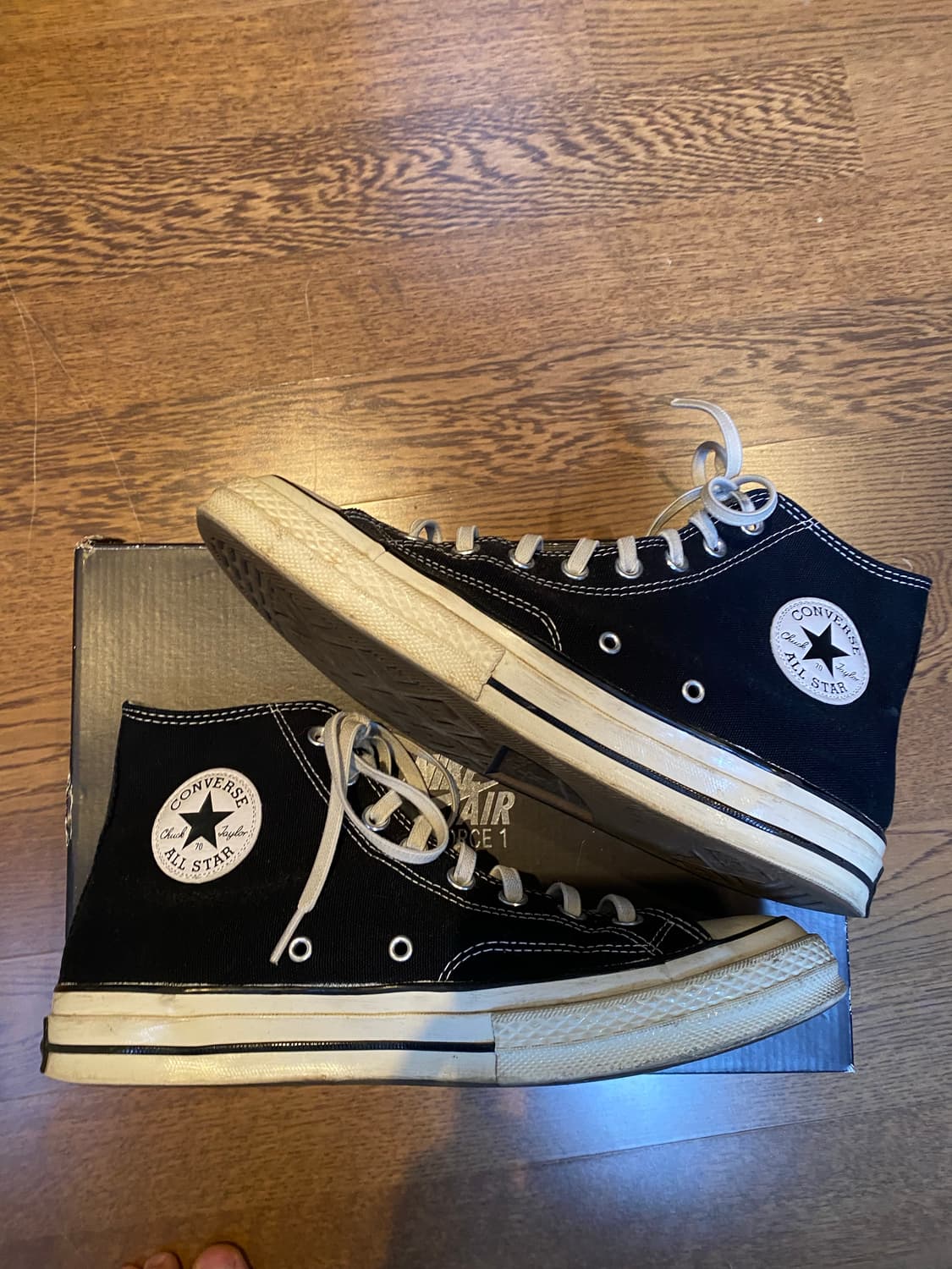 컨버스 척테일러 척70 하이 블랙 275 상품이미지1