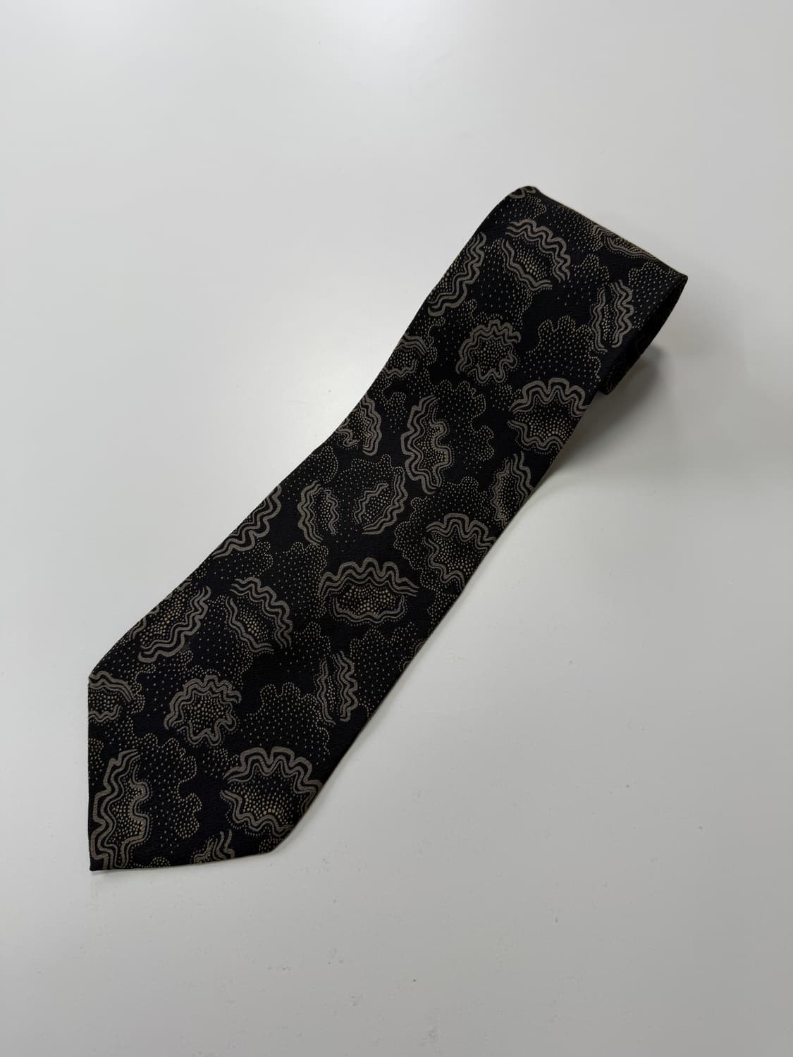 빈티지 실크 넥타이 8.7cm 상품이미지1