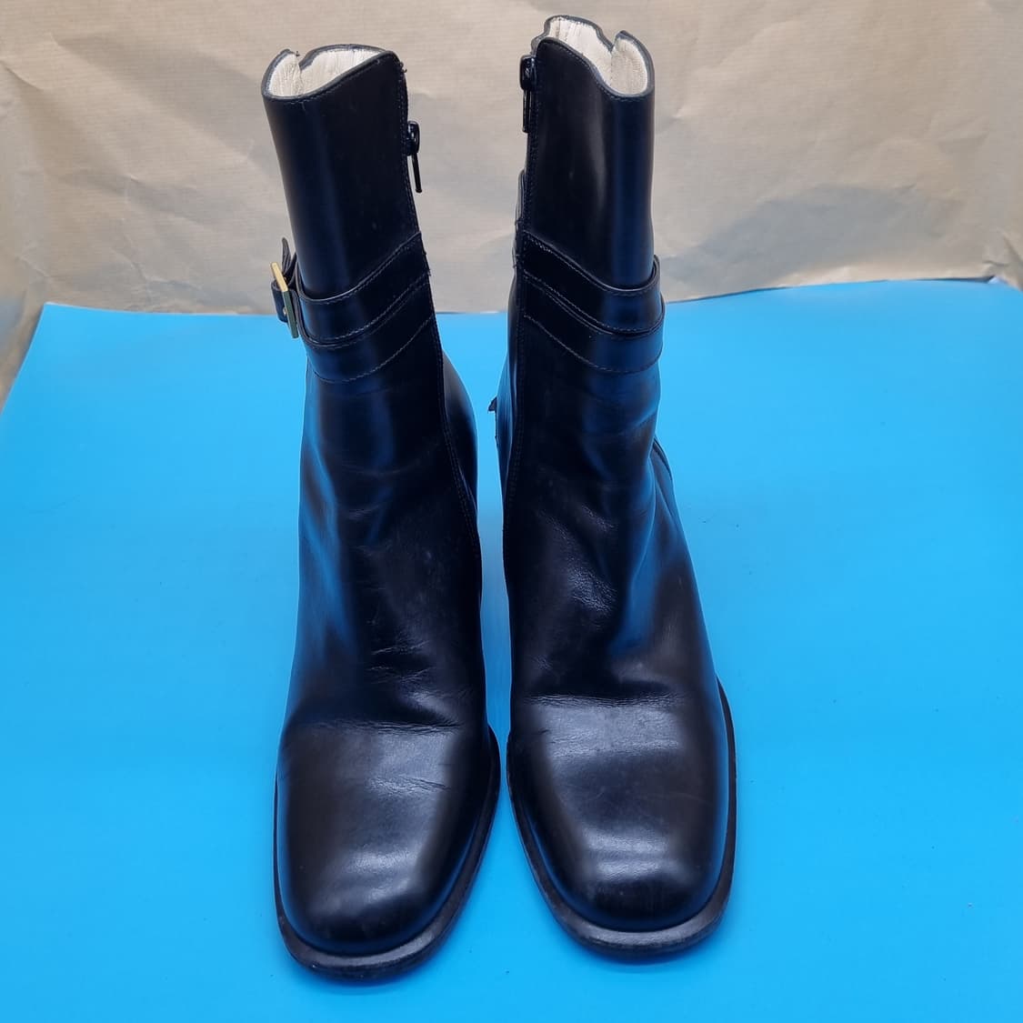 발리 여성가죽 부츠36  230 굽7 상품이미지2