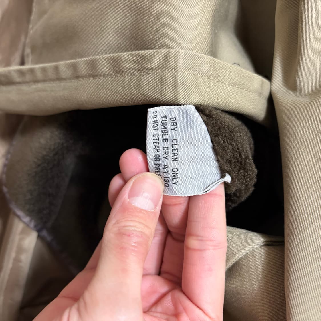 런던포그 안감내피 더플 트렌치코트 L/100  상품이미지8