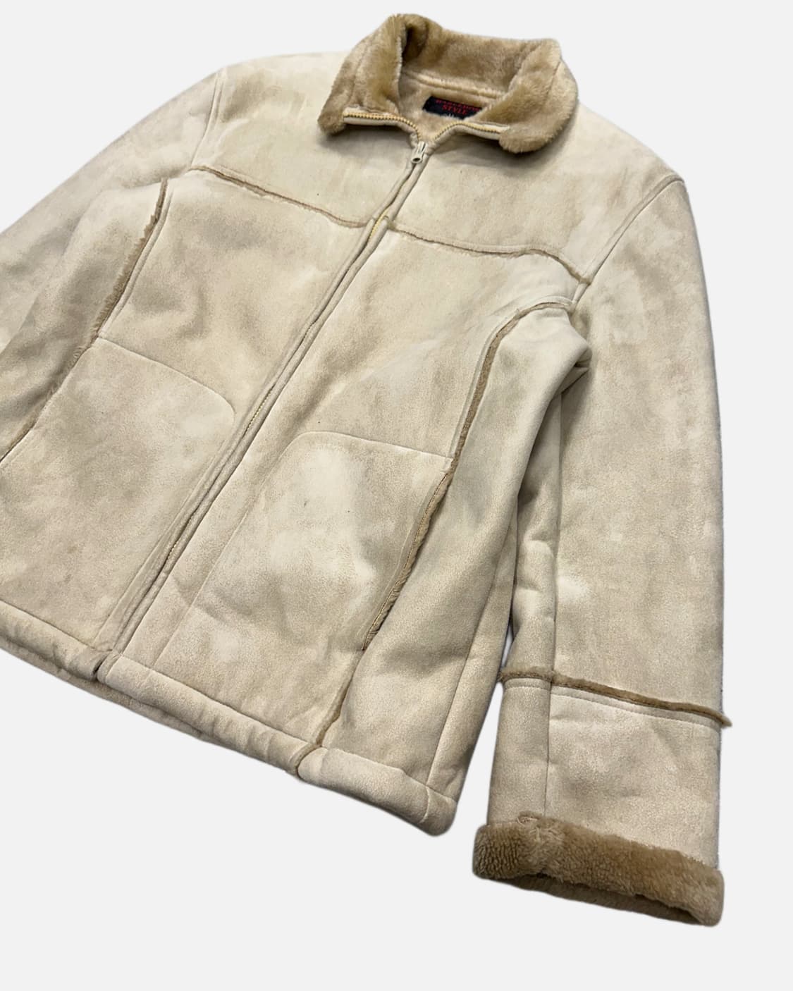 BARCEDOS beige fur shearling jacket 상품이미지2