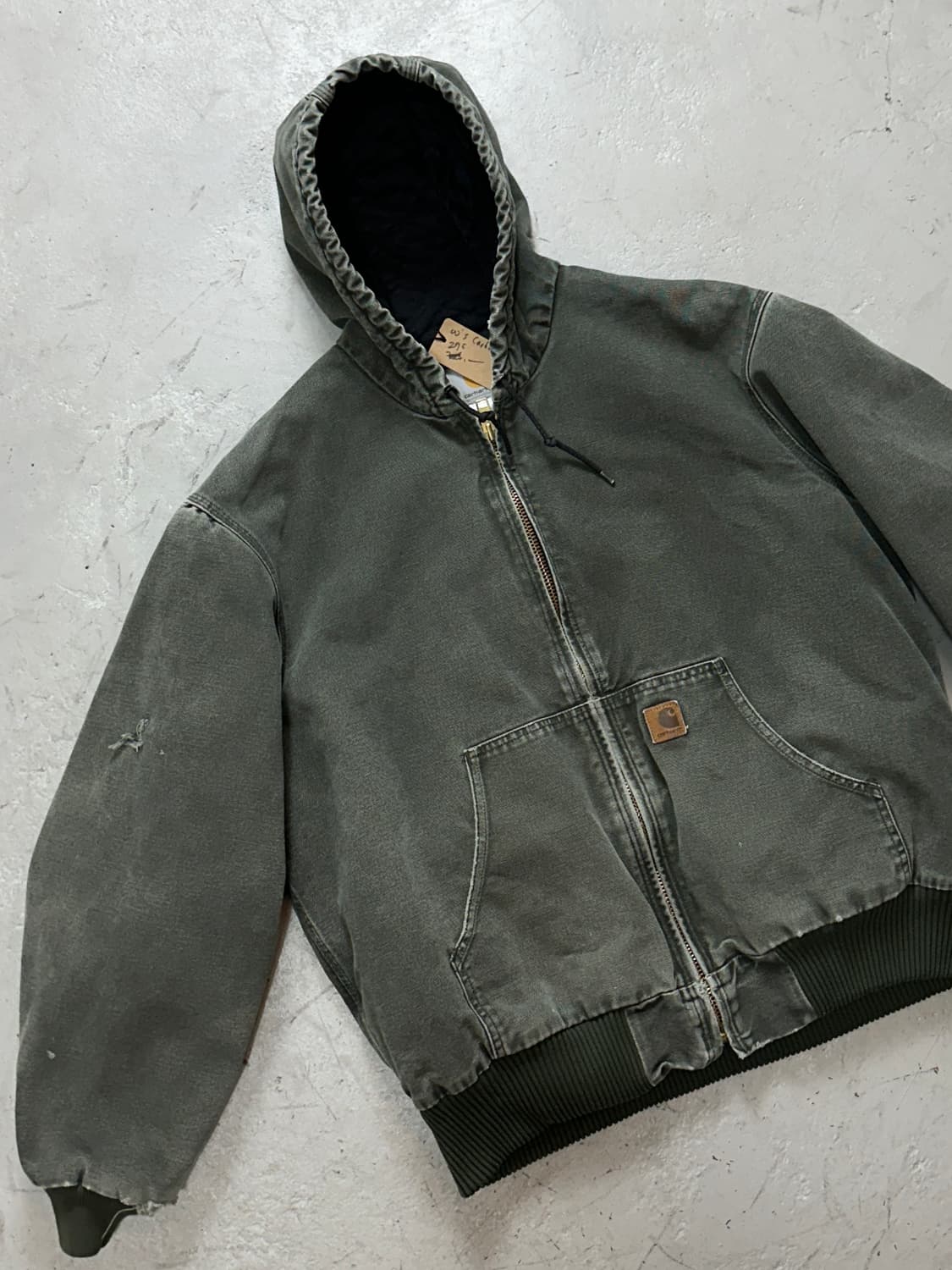 OG 칼하트 J130 액티브 자켓 칼하트 MOS 모스그린 상품이미지5