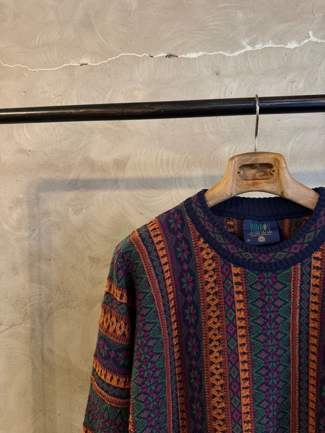 림노스 램스울 니트 105 상품이미지6