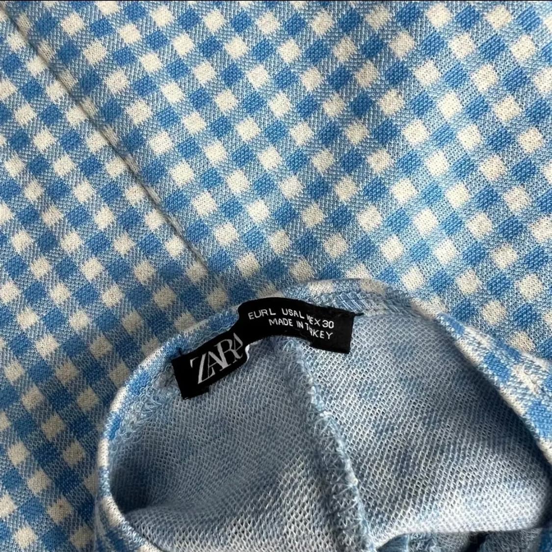 95) ZARA 자라 깅엄체크 원피스 상품이미지7
