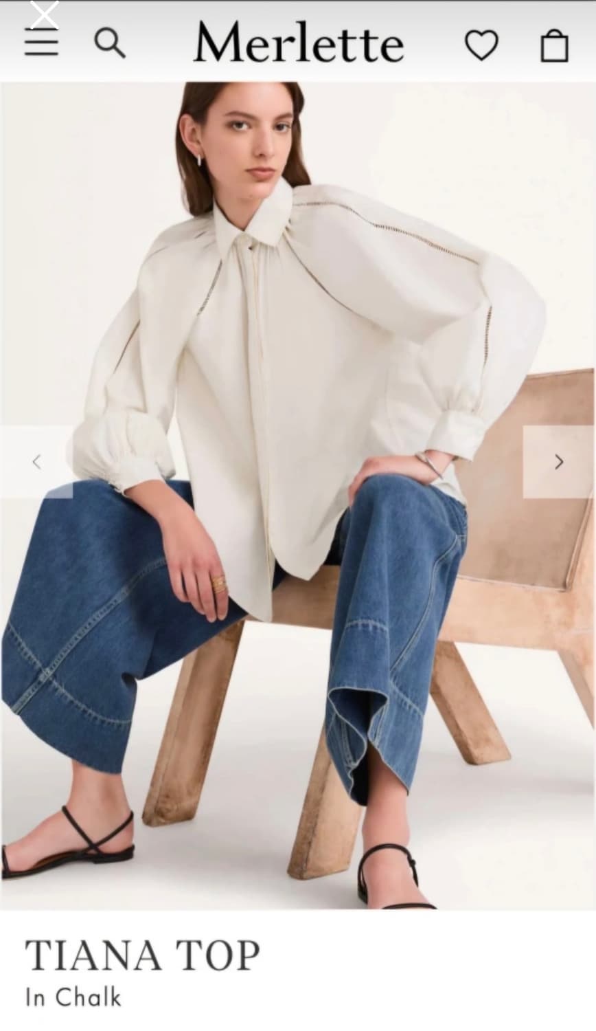 Merlette메를릿 티아나셔츠 상품이미지1