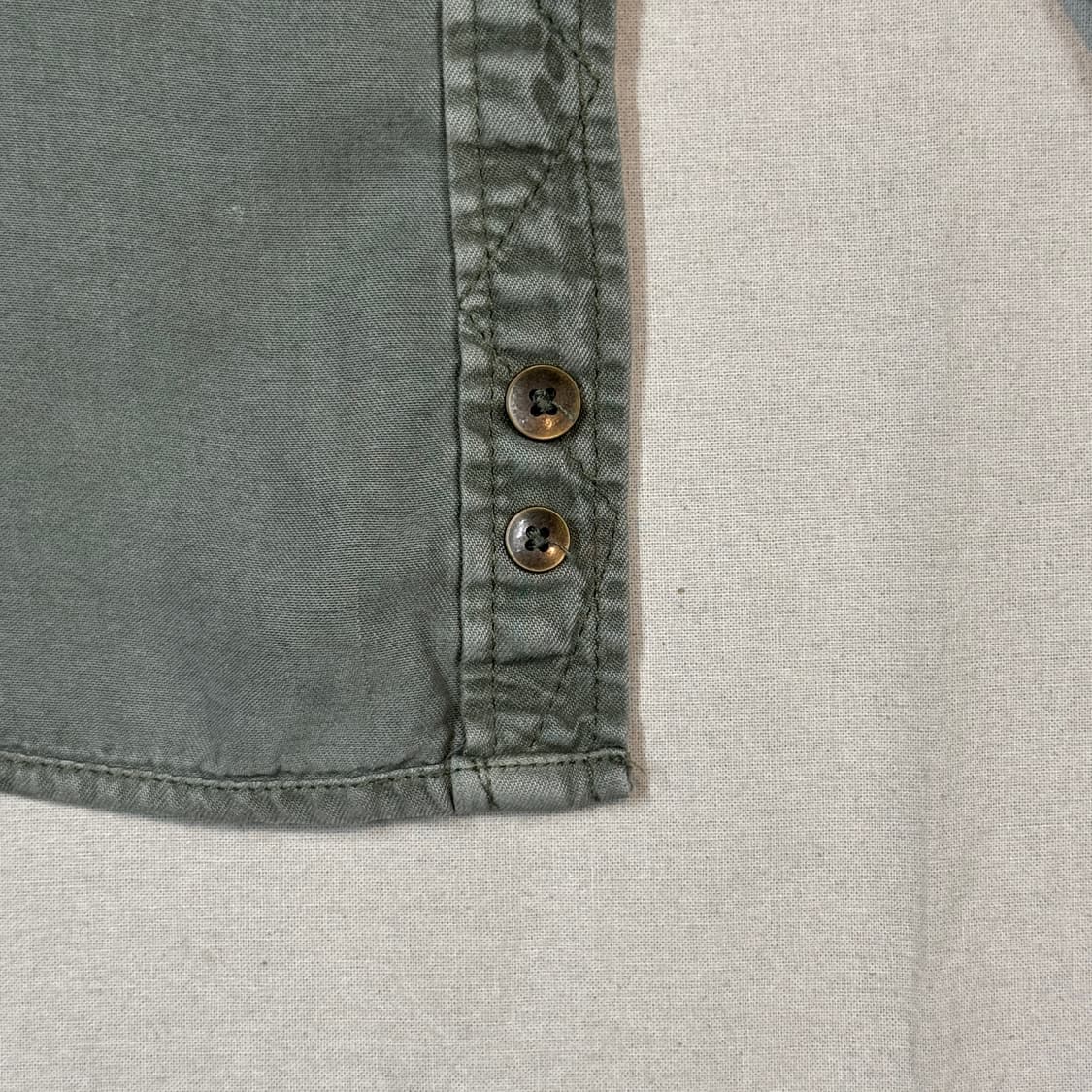 L) 아메리칸이글 투포켓 카키 리오셀 실크 셔츠  상품이미지7