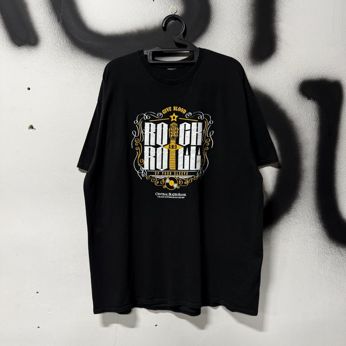 VTG 빈티지 빅사이즈 락 프린팅 반팔 티셔츠 상품이미지1