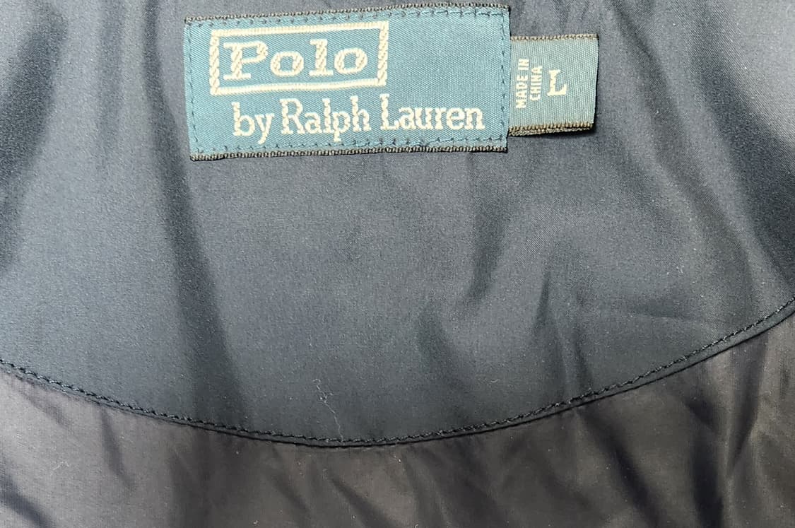 폴로 랄프로렌 네이비 퀼팅 자켓 L (100-105) 상품이미지3