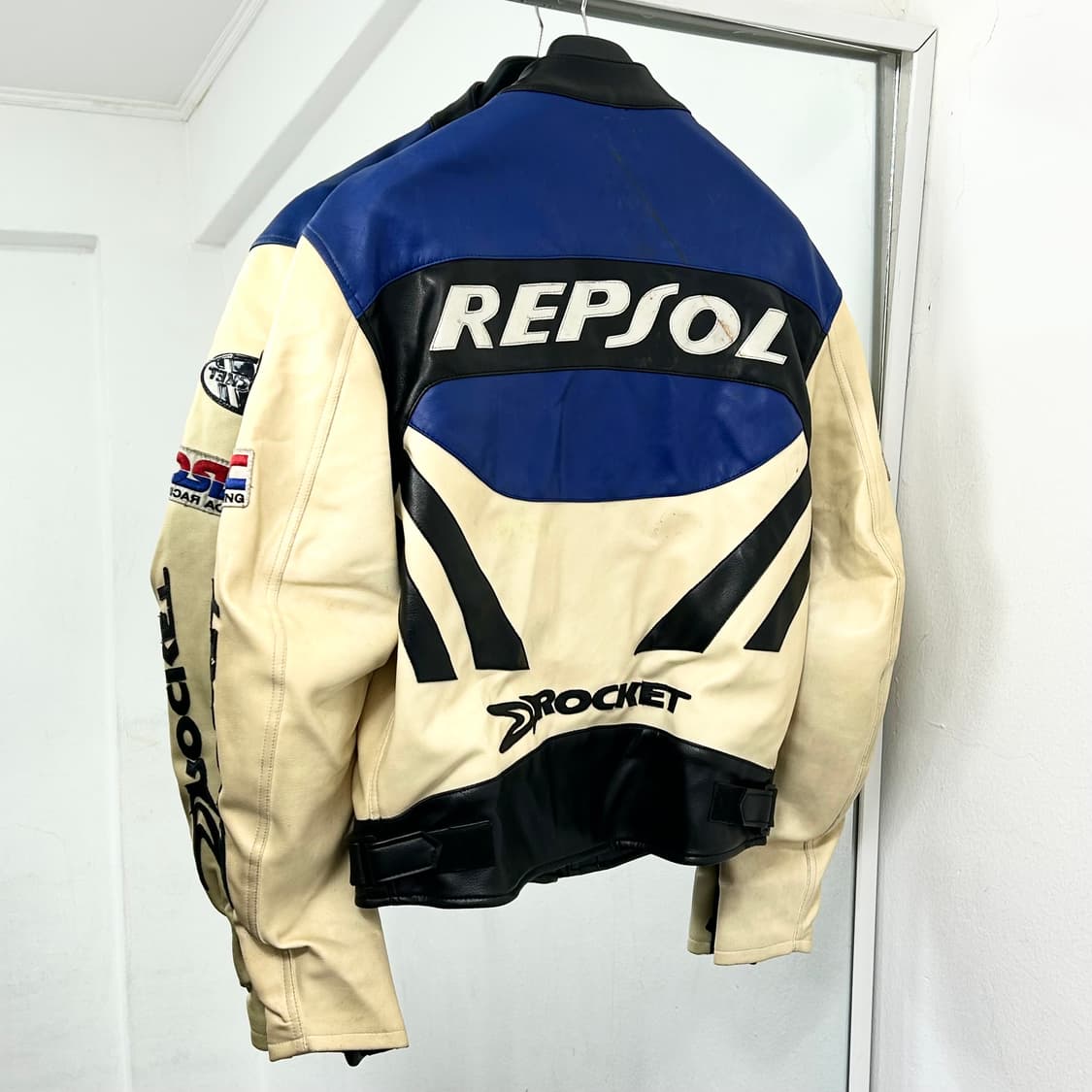 Joe Rocket Repsol 레더 레이싱 자켓 상품이미지6