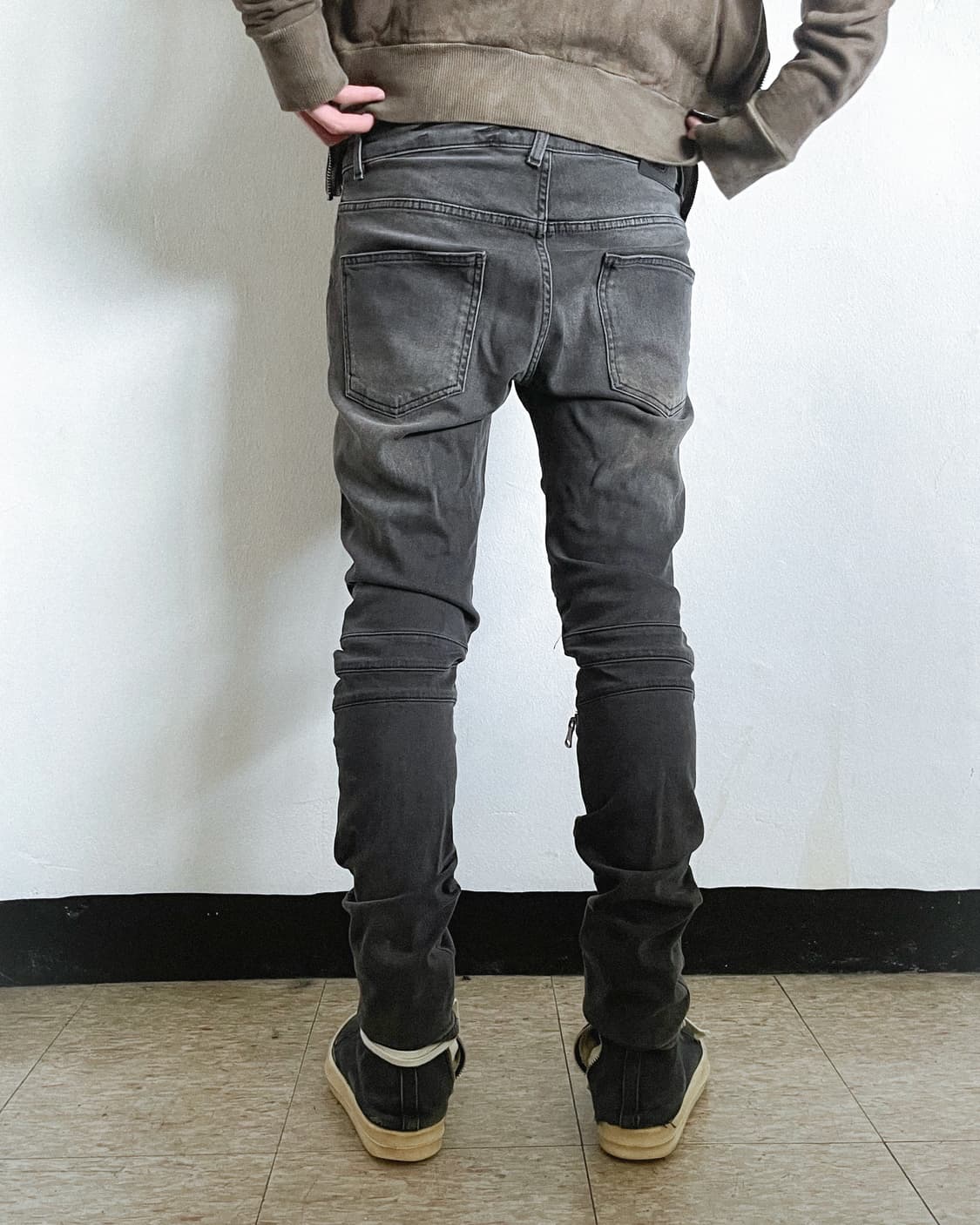 피에르 발망 2010 트리플 지퍼 바이커진 상품이미지3