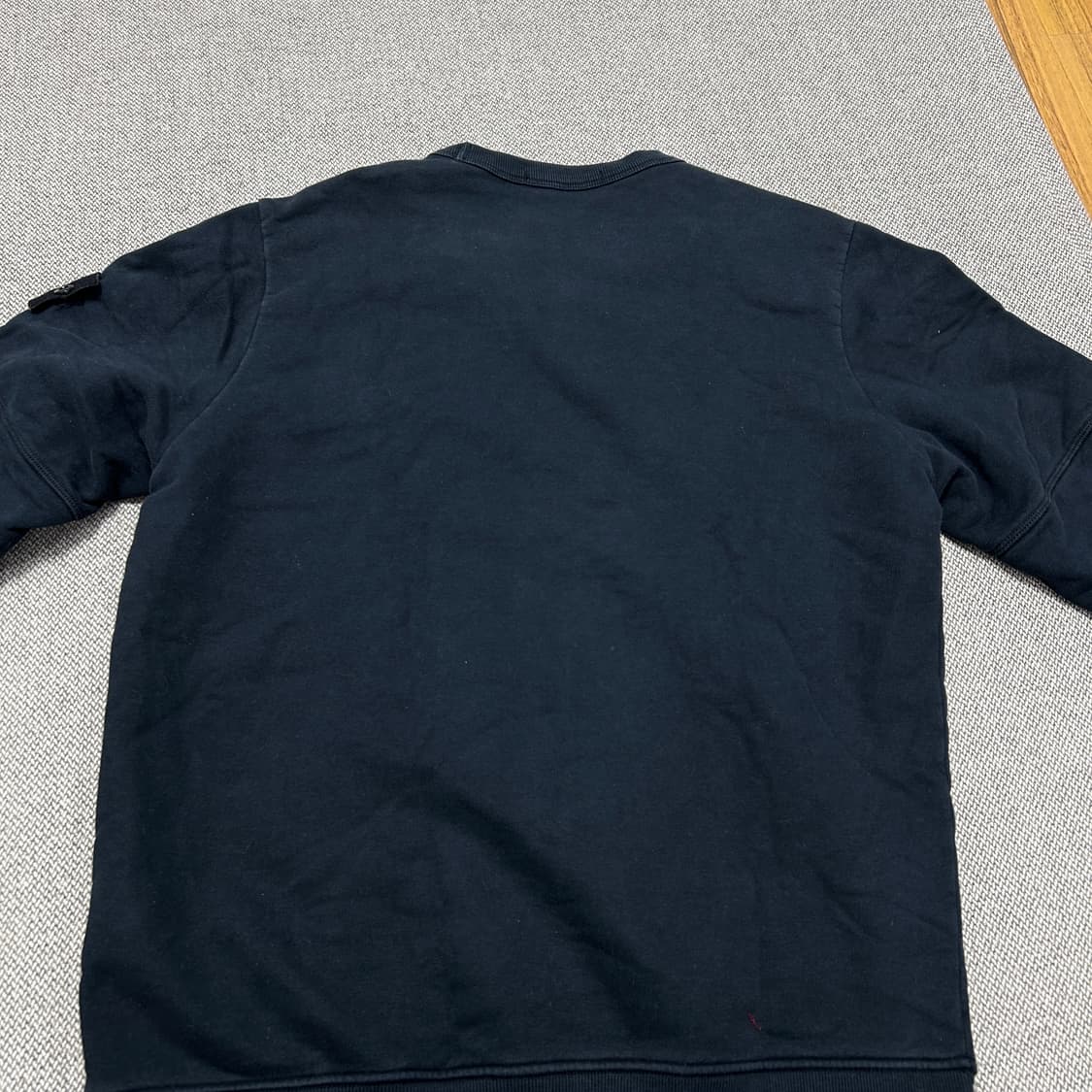 스톤아일랜드 가먼츠다이드 자수로고 맨투맨(M) 상품이미지6