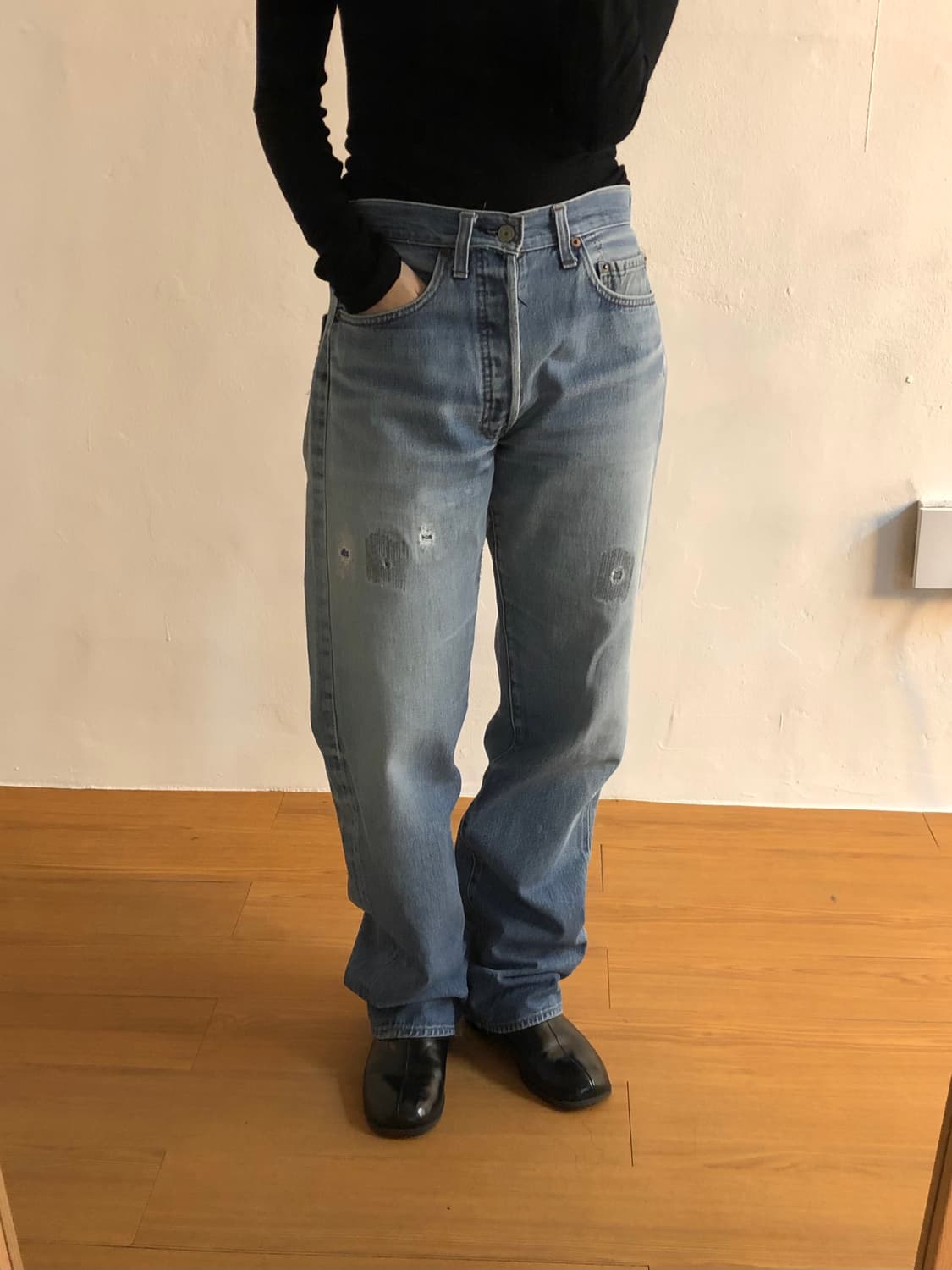 90s 리바이스 셀비지 데님 팬츠 상품이미지1