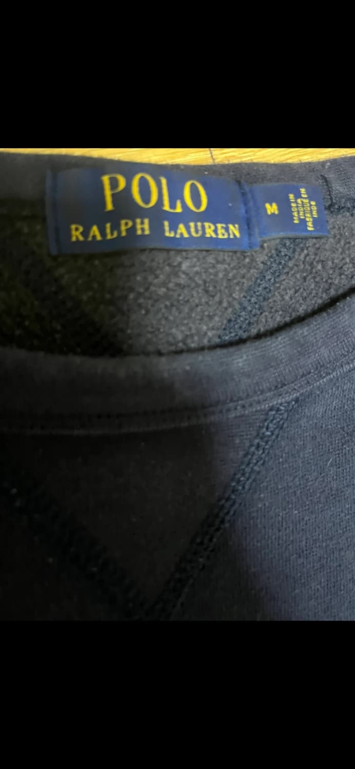 폴로 랄프로렌 네이비 맨투맨 M 상품이미지2
