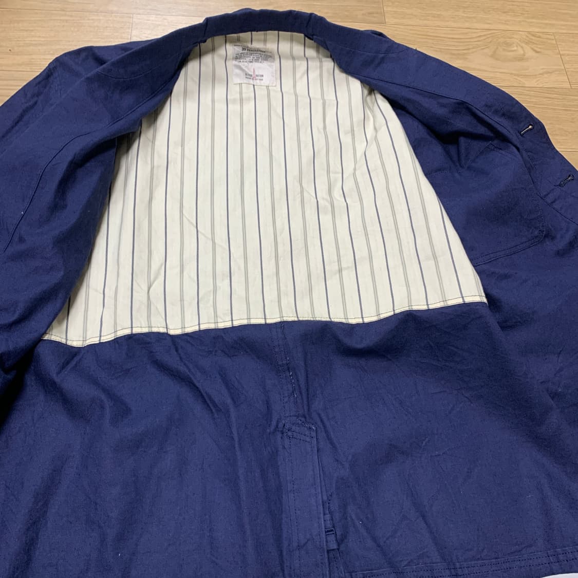 105)35 FEDERATION 면&리넨 Sack Jacket 상품이미지4