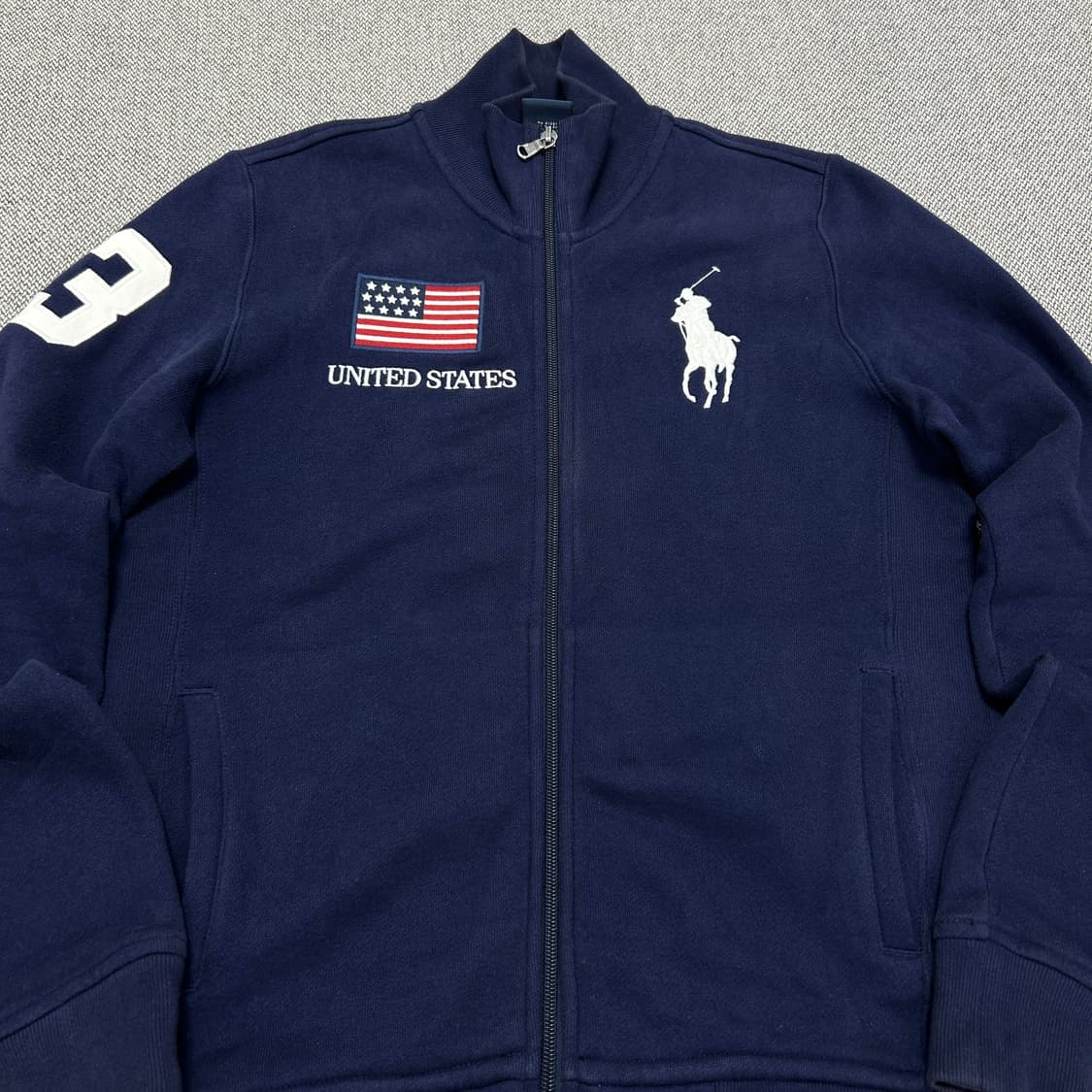 폴로 치프키프 빅포니 성조기 코튼집업(S) 상품이미지6