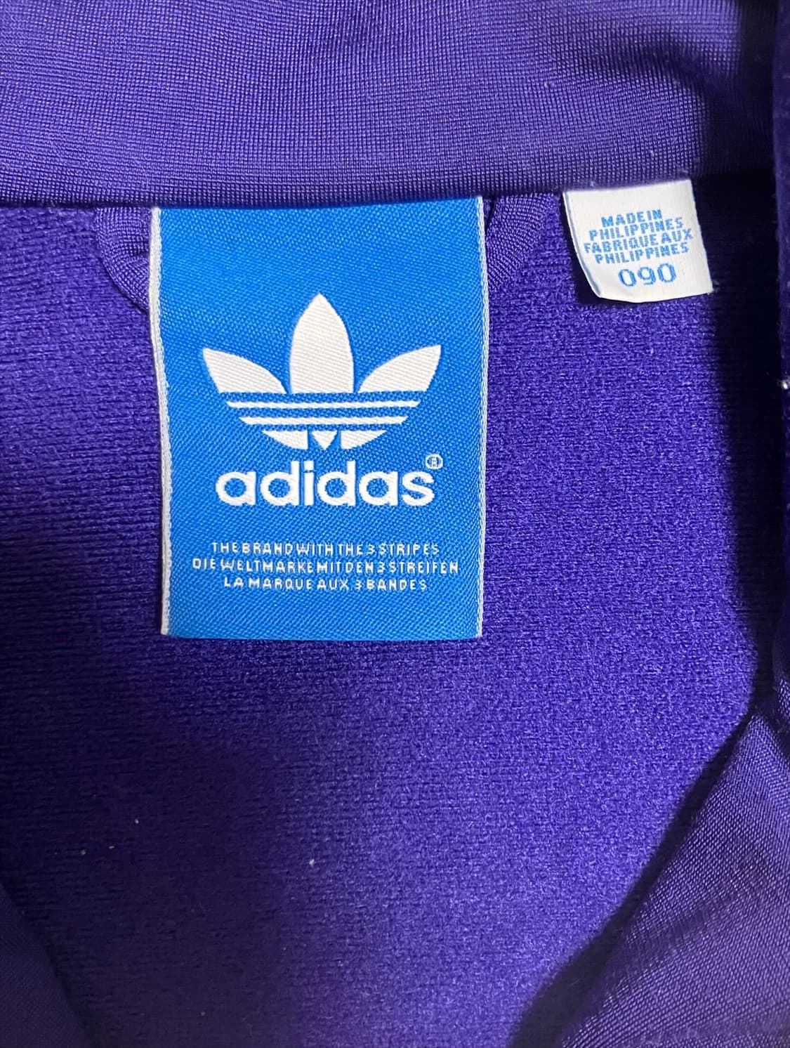 아디다스 올드스쿨 퍼플 트랙탑 져지 상품이미지3