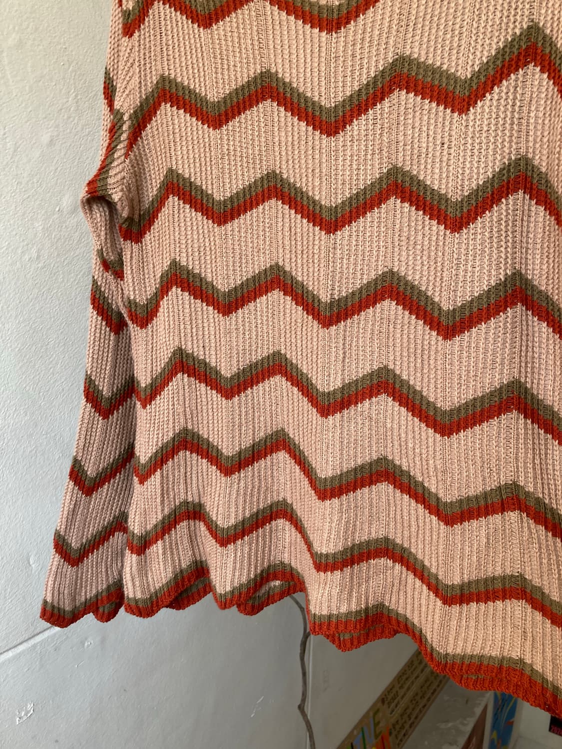 모리걸 울 믹스 지그재그 니트 상품이미지3