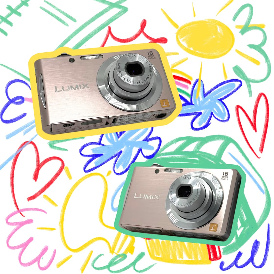 [라이카!] 파나소닉 Lumix DMC-FH5 로즈골드 디지털카메라 상품이미지1
