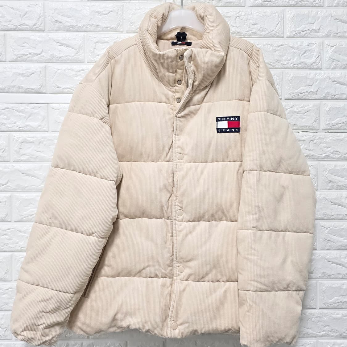 택포) 타미힐피거 코듀로이 패딩 M 상품이미지1