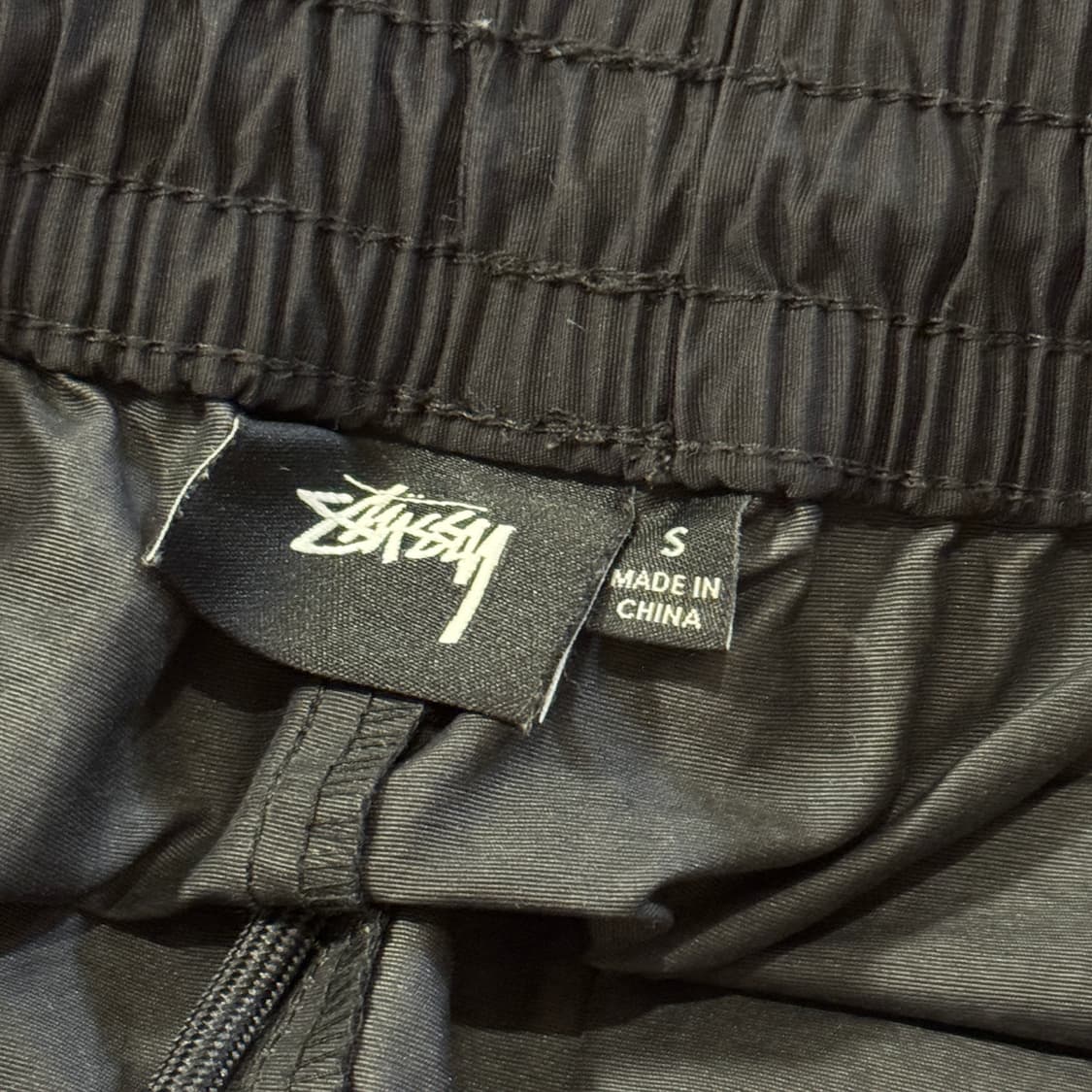 스투시 STUSSY 나일론 트랙 팬츠 S 블랙 상품이미지6