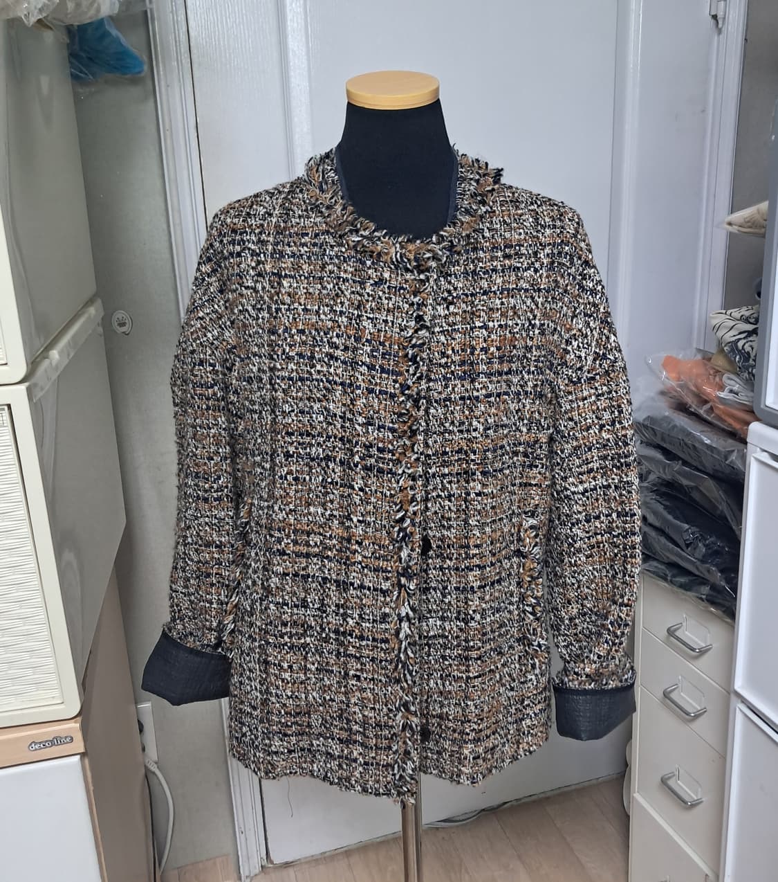 모그 MOGG 트위드 자켓 55~66 상품이미지1