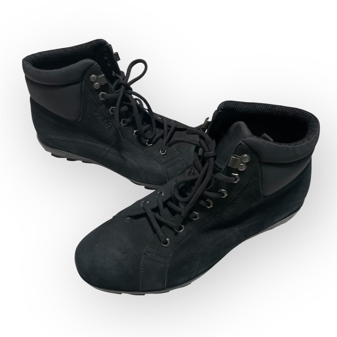 270) 프라다 스포츠  로고 스웨이드 나일론 부츠 상품이미지3