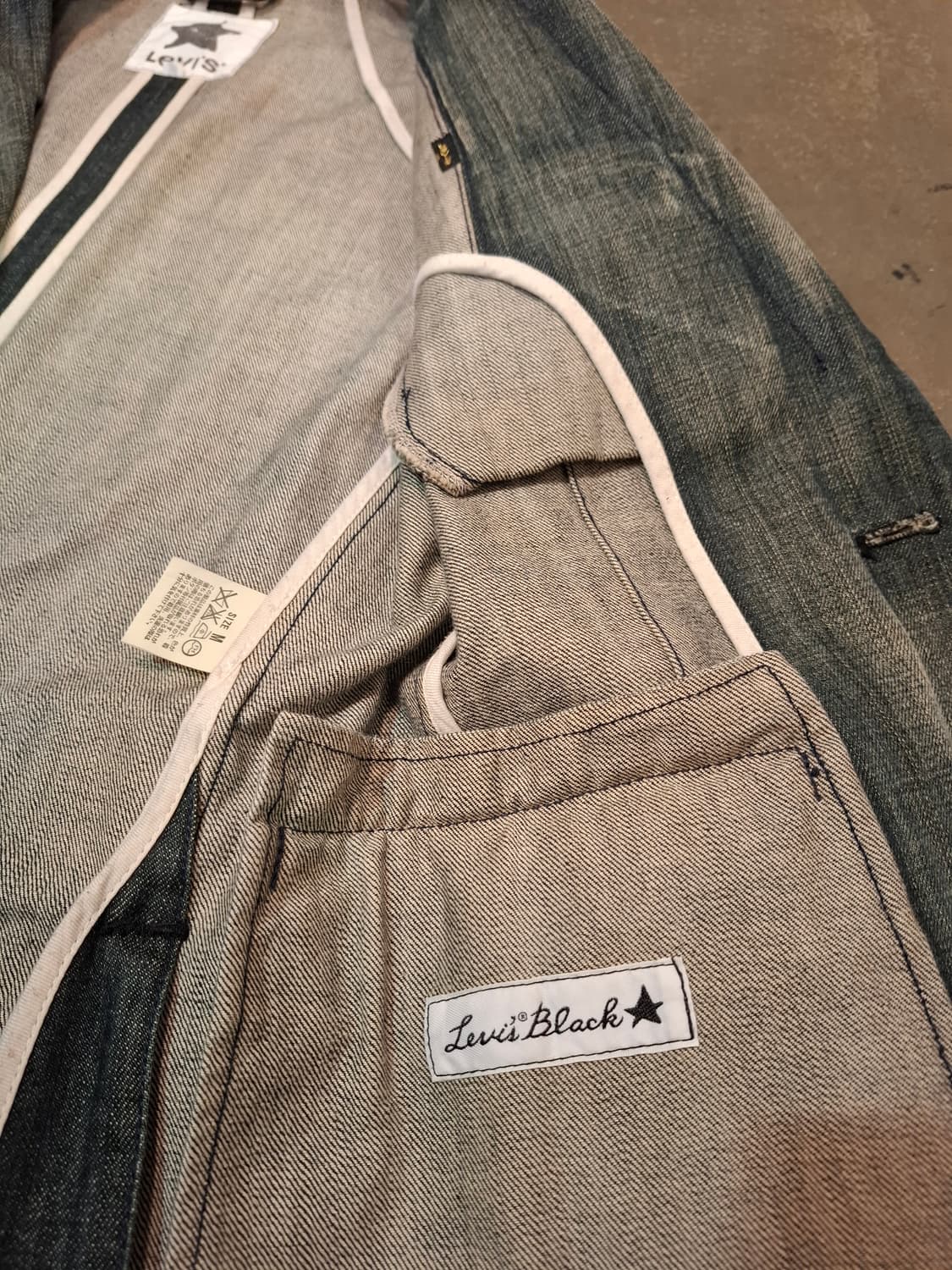 리바이스 데님 블레이져 상품이미지4