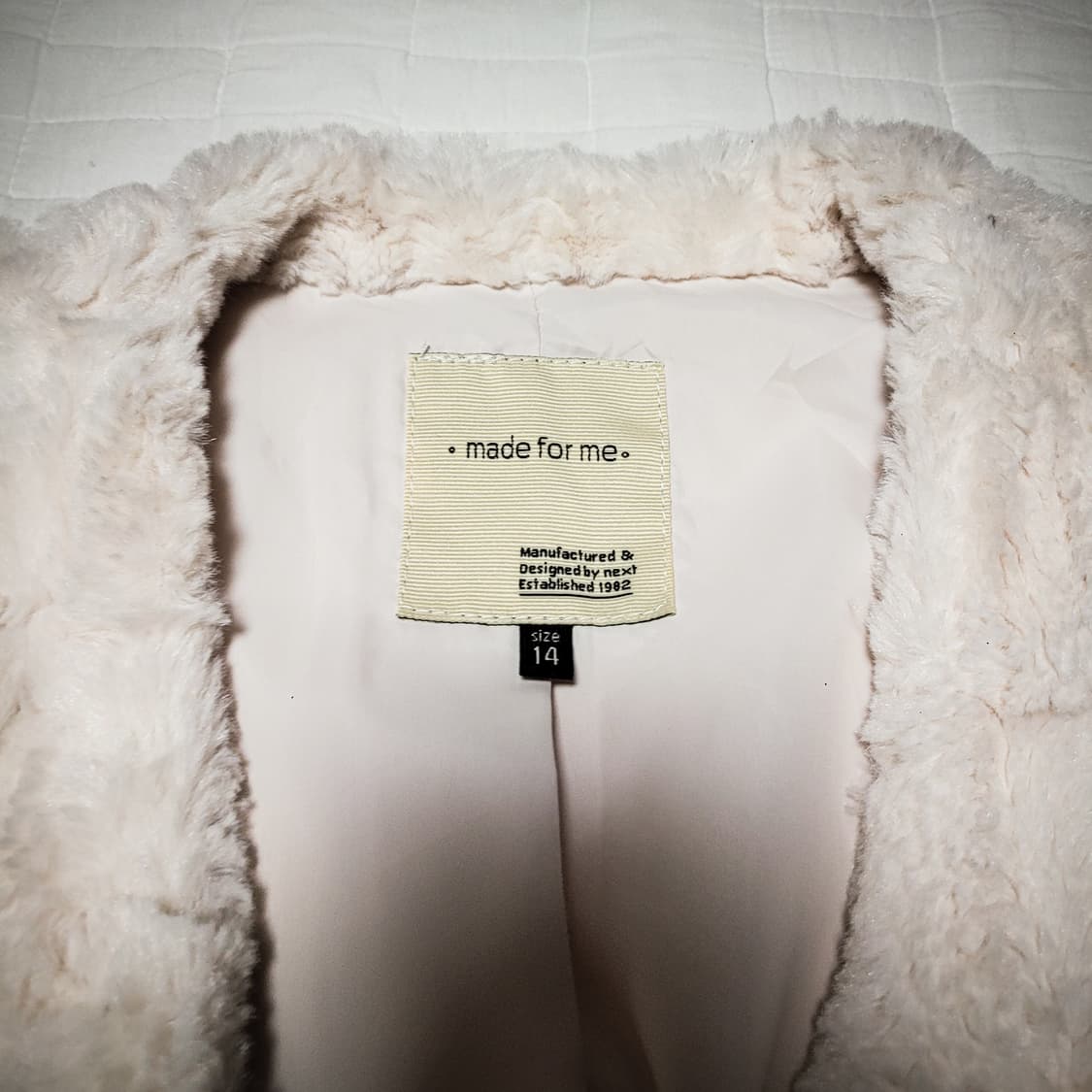 '00s made for me Faux Fur Vest
 상품이미지4