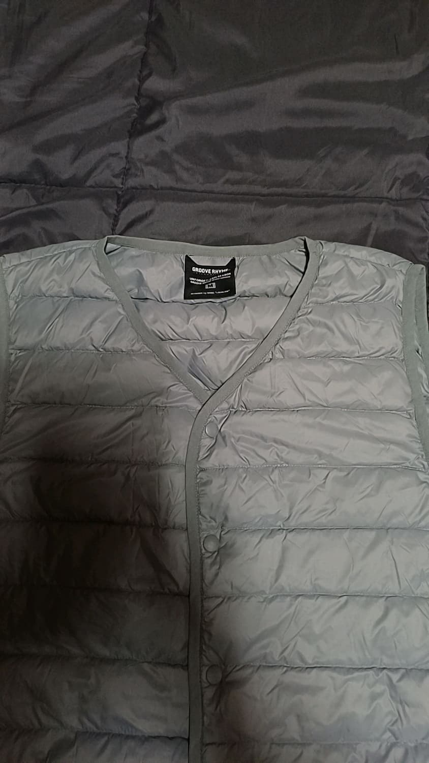 그루브라임 구스경량조끼 95 가슴50 기장67 상품이미지2