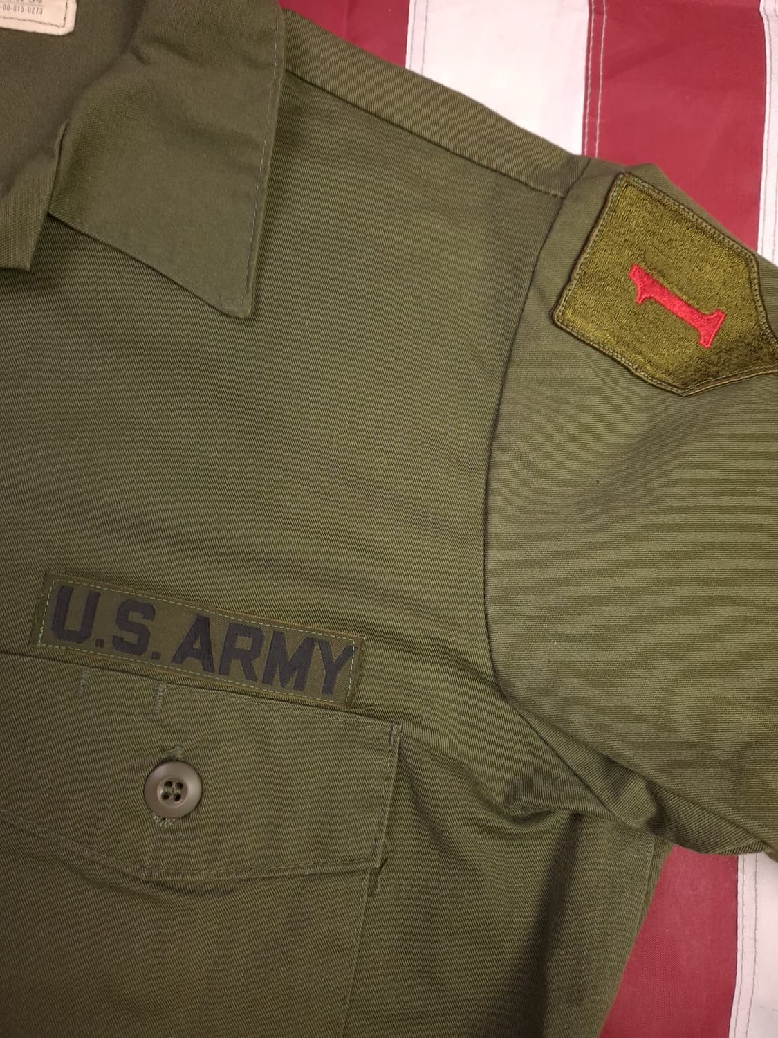 오리지날 미군 OG-507 셔츠 상품이미지3