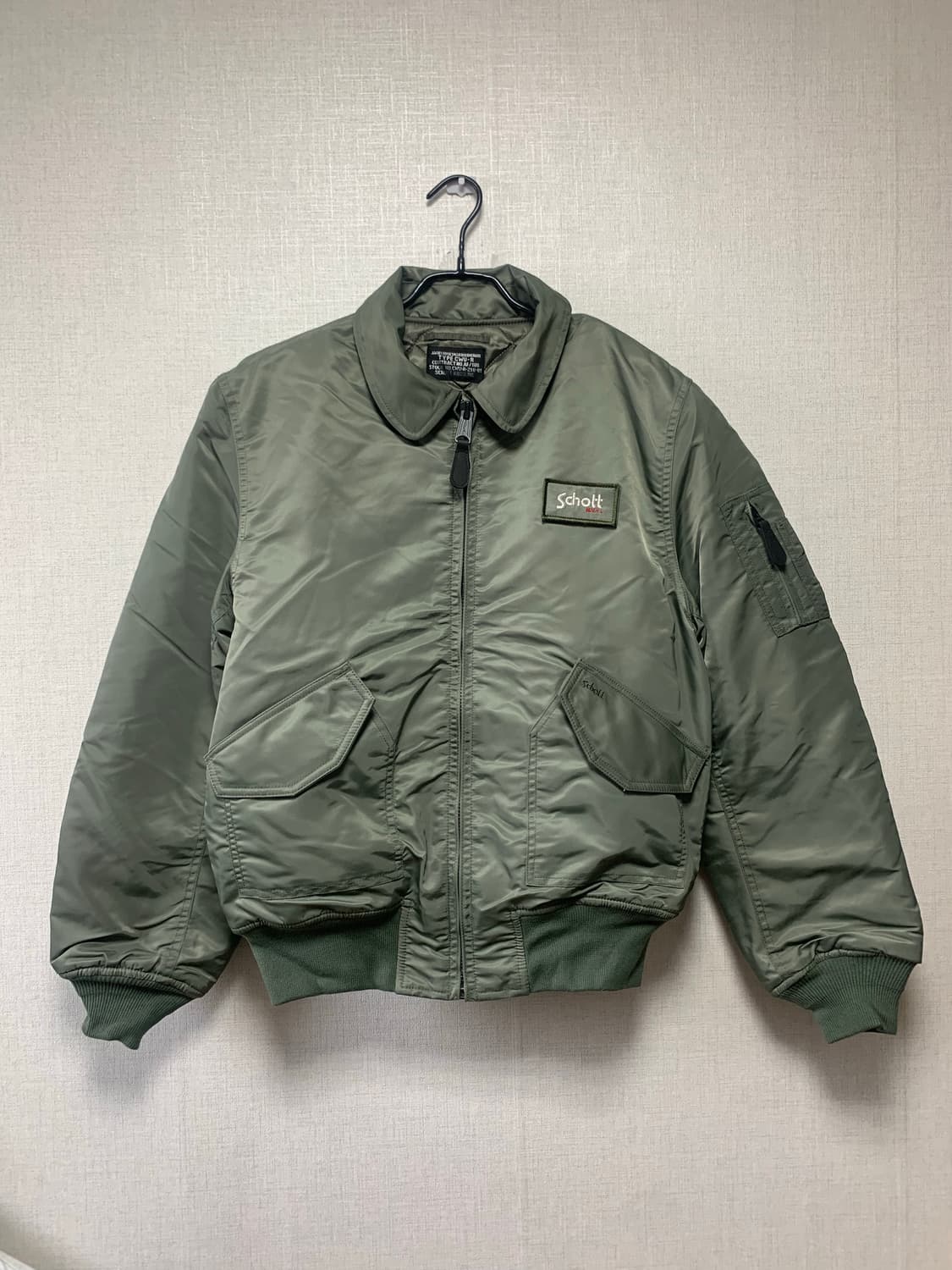 쇼트nyc cwu 항공 자켓 상품이미지1